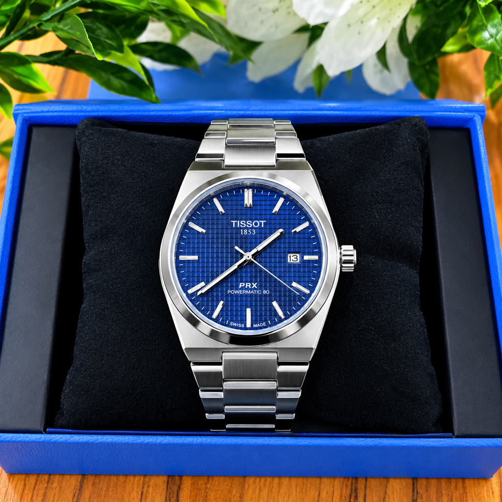Tissot PRX Powermatic 80 Automatic - Blue Dial